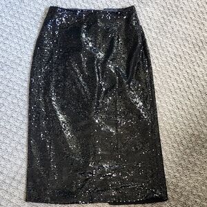 Gap Sequin Midi Pencil Skirt